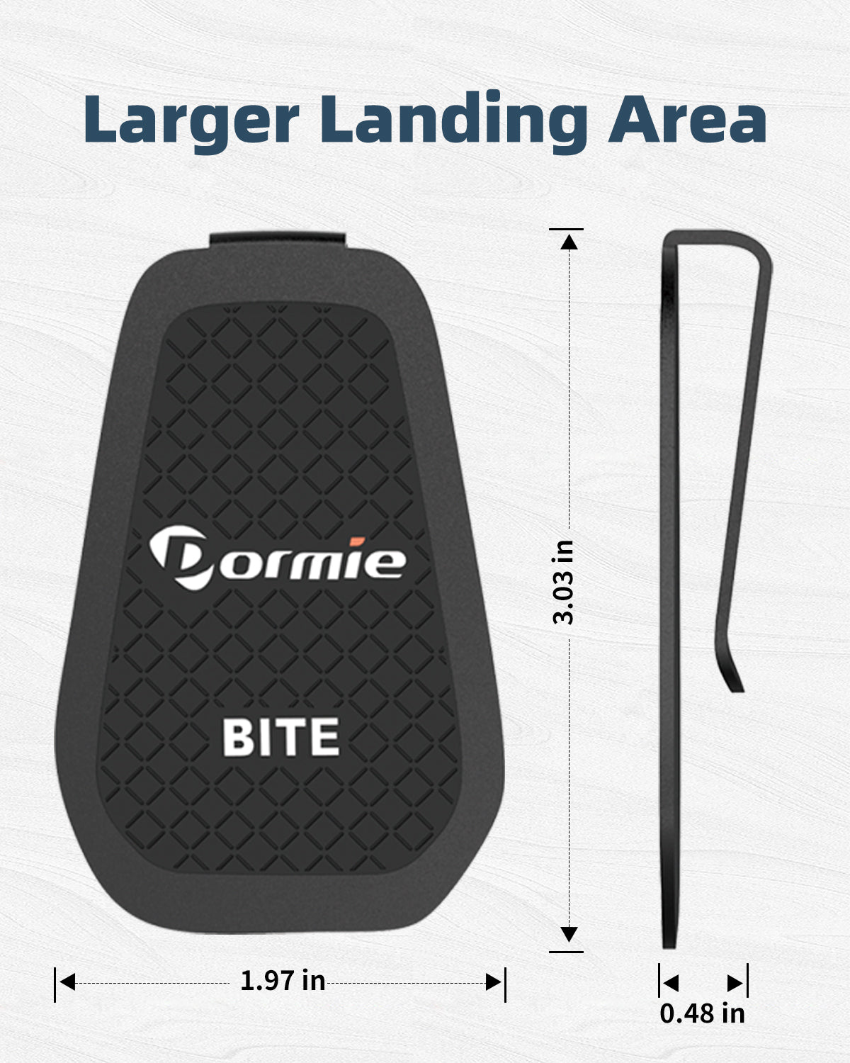 DORMIE Golf Rangefinder Metal Landing Pad