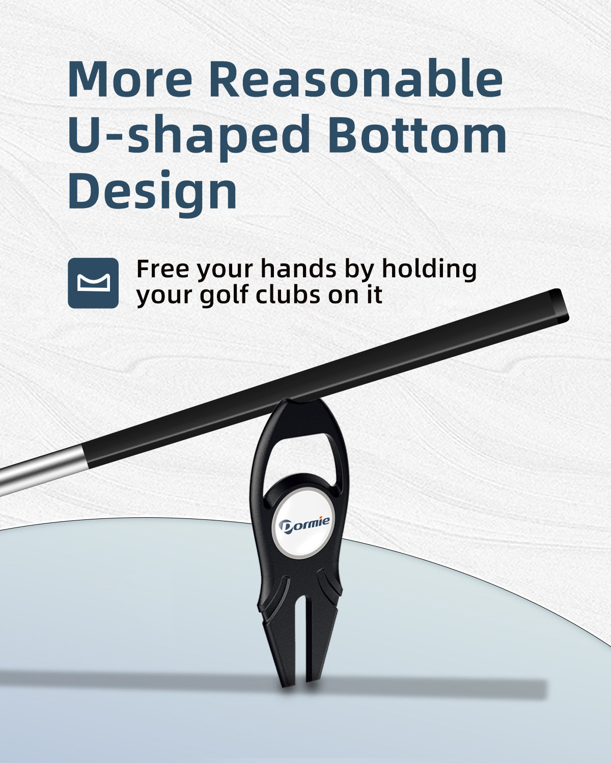 DORMIE Divot Repair Tool and Magnetic Marking Tool with Ergonomic Design