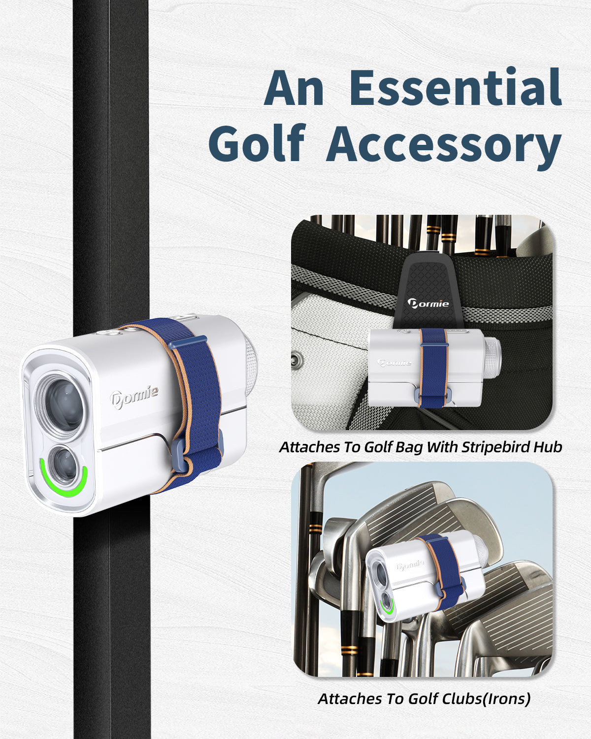 DORMIE Magnetic Golf Rangefinder Holder Mount Strap